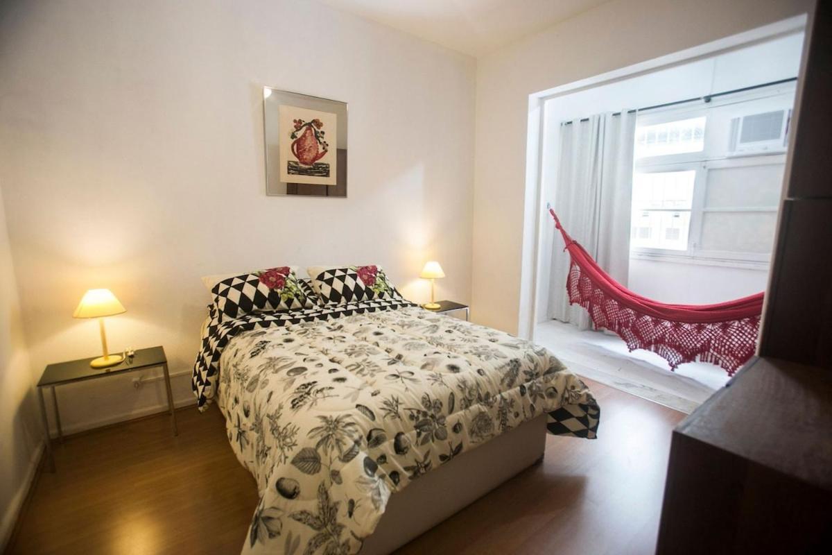 Apartmán 2 Quartos Em Copacabana 200 Metros Da Praia Rio de Janeiro Exteriér fotografie
